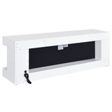 TV Stand Fireplace Console With Bluetooth Speaker