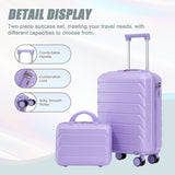 Spinner Luggage Set With Combination Lock