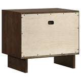 Hemlock - 2 Drawer Nightstand Bedside Table - Brown