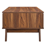 43 Inch Organic Rattan Sliding Door Coffee Table - Coffee Tables available at Alpine Outlets in Denver