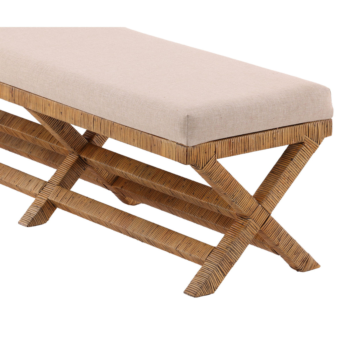 Aria - Bench - Beige / Light Brown