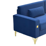 2 Pieces Sofa Sofa Set With Removable Cushions For Home Apartment