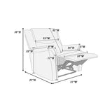 Modern Style Living Room Set, Manual Motion