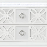 Abigale - 2 Drawer Nightstand With LED - White