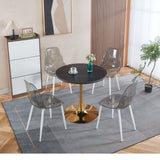 Mid-Century Tulip Table With Round Top, Pedestal Base