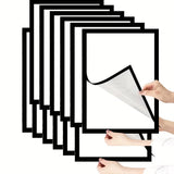 Magnetic Wall-Mounted Front-Opening Photo Frame Set