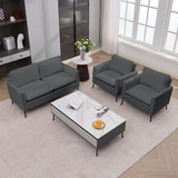 Upholstered Loveseat, For Living Room