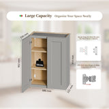 Shaker Wall Cabinet With Soft-Close Doors, Adjustable Shelves