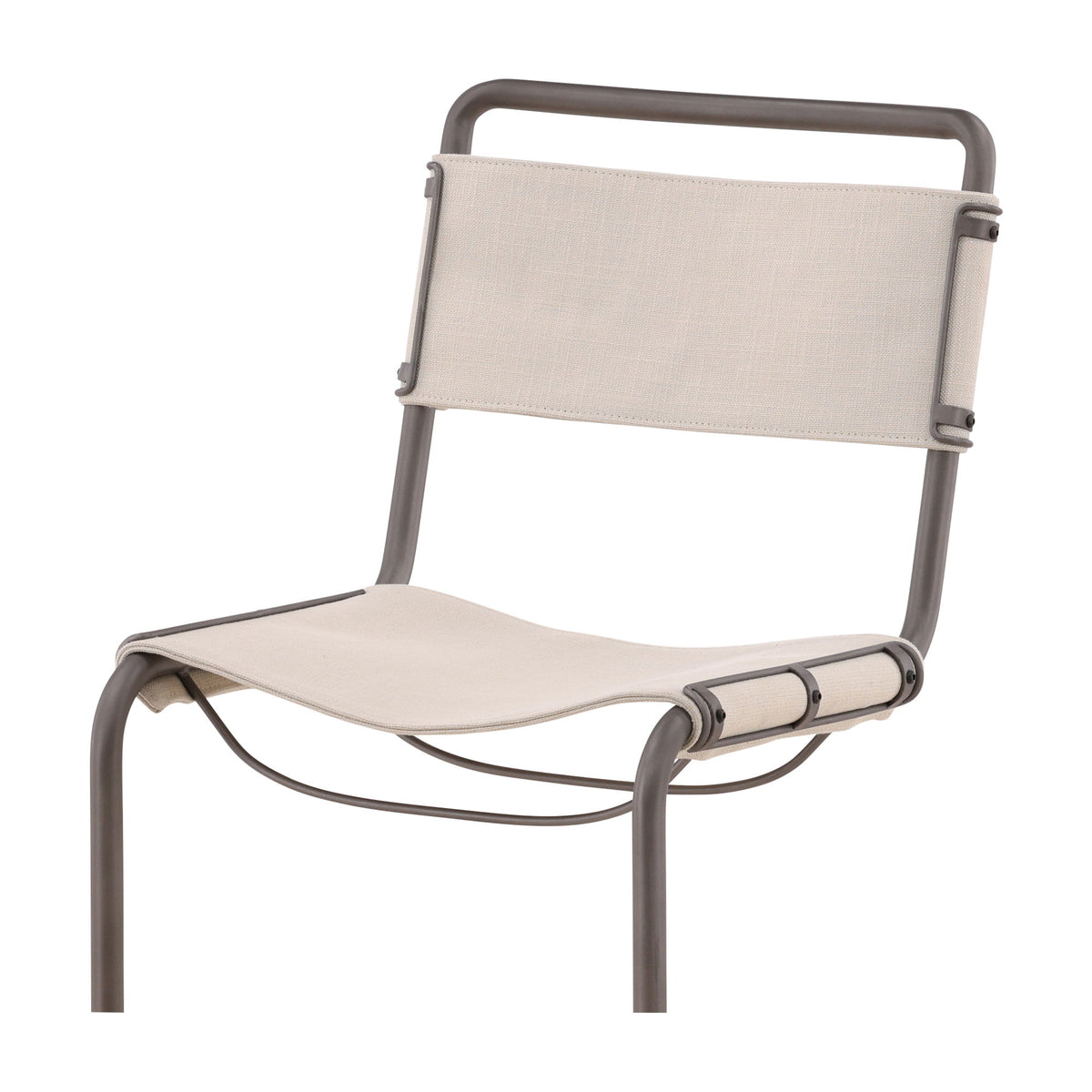 Benny - Side Chair (Set of 2) - Gray / White