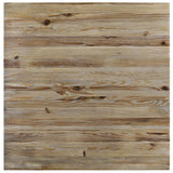 44 Inch Industrial Modern Solid Pine Coffee Table in Brown - Coffee Tables available at Alpine Outlets in Denver