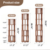 Multi Functional Double Layer Bookshelf