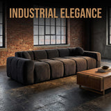 Extra Large Compression Sofa, Cloud Puff Couch For Living Room