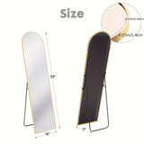 OLIXIS Arched Full Body Mirror with Stand