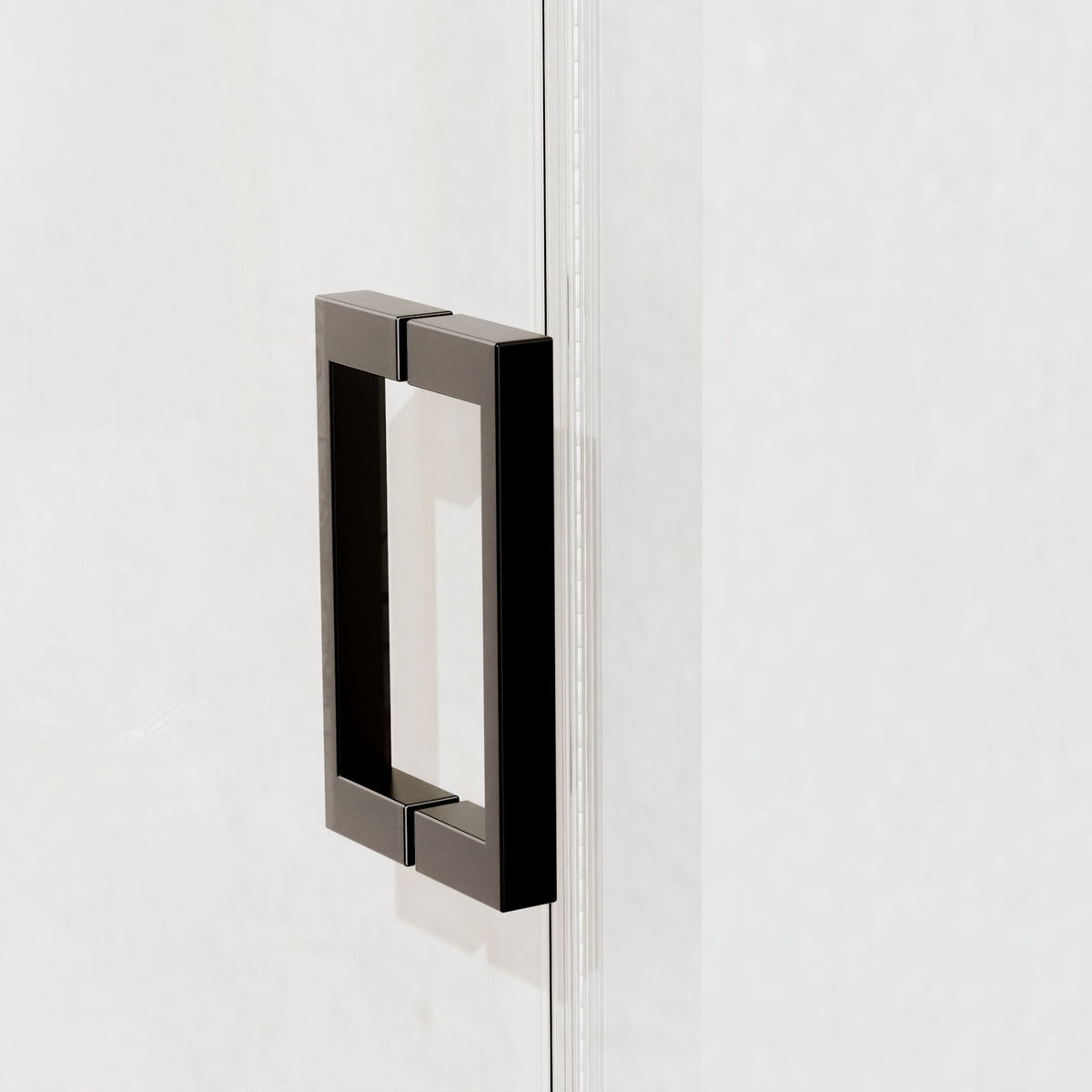 Frameless Single Sliding Shower Door, Sgcc Tempered Glass, Reversible