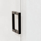 Frameless Single Sliding Shower Door, Sgcc Tempered Glass, Reversible