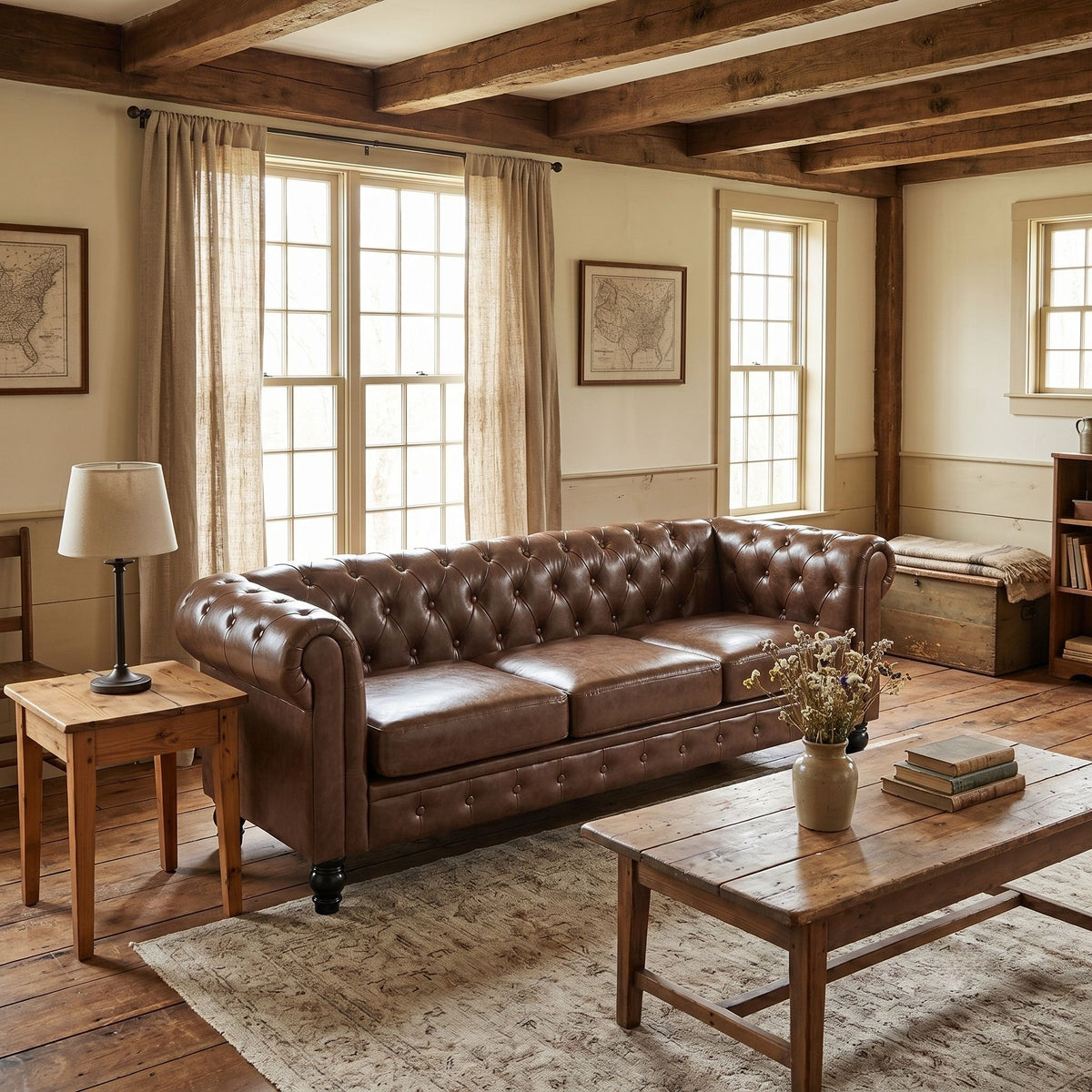 Tufted Elegant Sofa