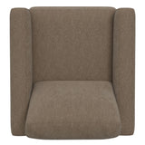 Accent Chair With Track Arm Design