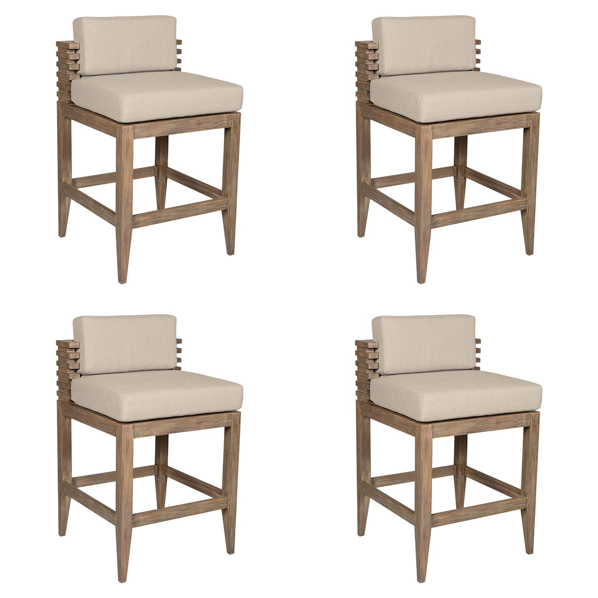 Vivid - Outdoor Patio Counter Stool Set