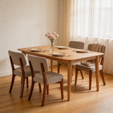 Contemporary Armless Dining Chairs (Set of 2)