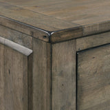 Maverick - Nightstand With USB - Gray