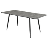 Grant - Extension Dining Table With Butterfly Leaf - Gray