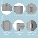 Bathroom Storage Cabinet With Drawer And Adjustable Shelf