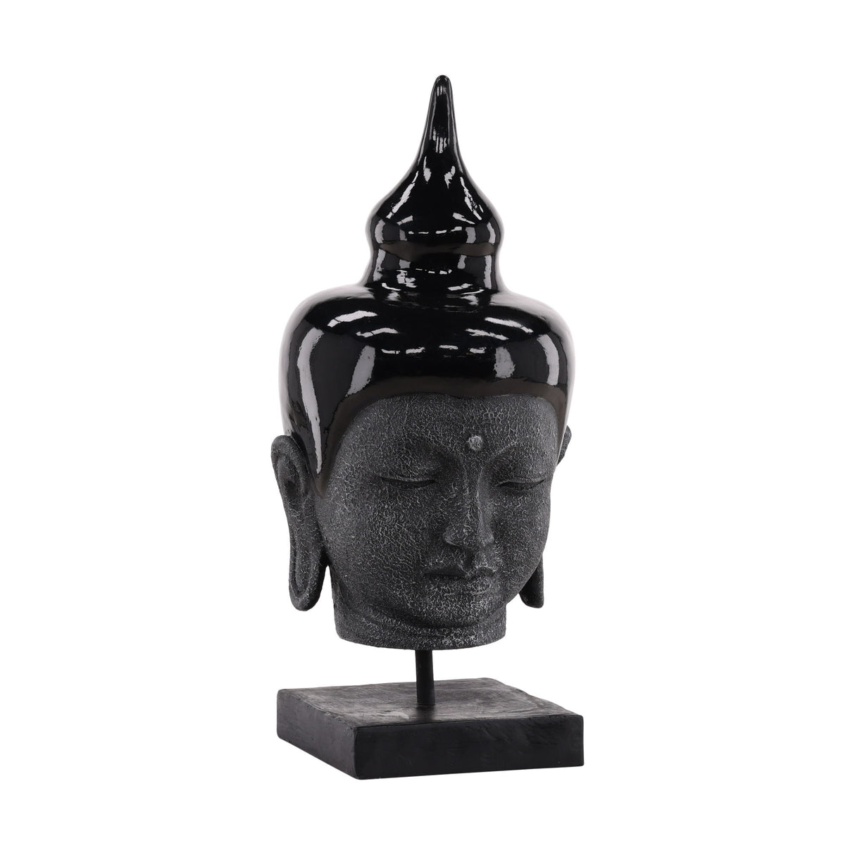 Buddha Head - Black