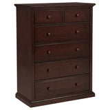Sumerlin 6-Drawer Chest of Drawers in Cappuccino