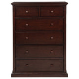 Sumerlin 6-Drawer Chest of Drawers in Cappuccino