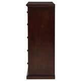 Sumerlin 6-Drawer Chest of Drawers in Cappuccino