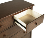 Sumerlin 6-Drawer Chest of Drawers, Medium Brown