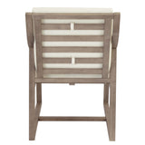 Outdoor Chair Set With Frame And Cushion For Patio - Brown