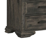 Park Ridge - 4 Piece Entertainment Unit With 82'' TV Console - Charcoal