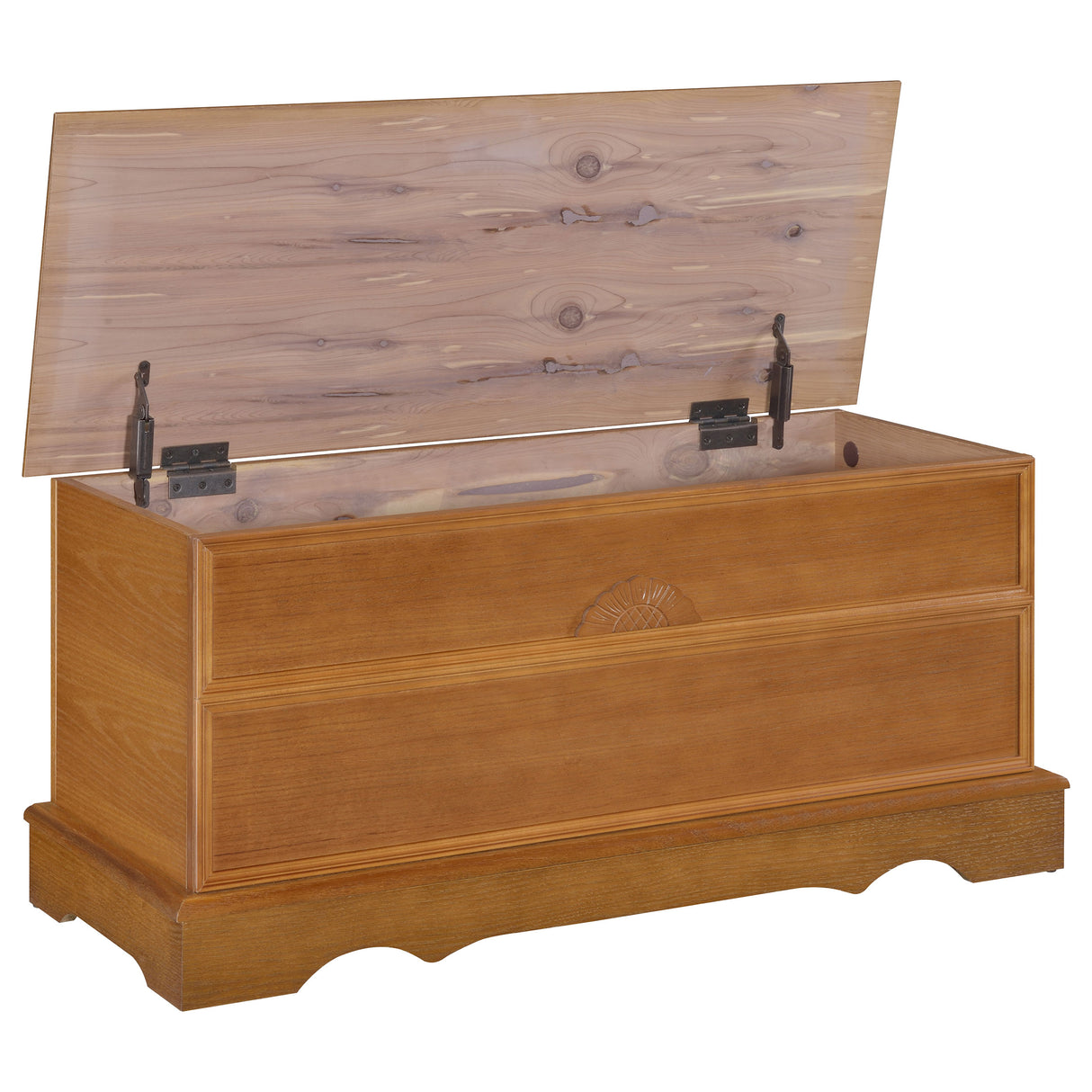 Paula Cedar Chest - Honey Oak Veneer