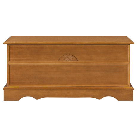 Paula Cedar Chest - Honey Oak Veneer