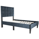 Modern Bed With Adjustable Headboard
