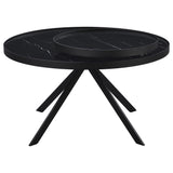 Shayne - Round Top Coffee Table With 2 Tier Design