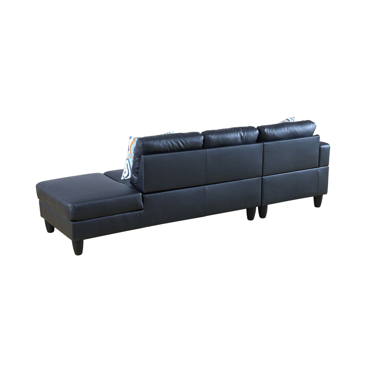 L - Shaped Sectional Sofa With Chaise & Ottoman