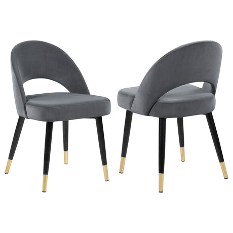 Arched Back Dining Chairs (Set of 2)