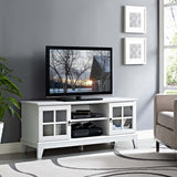 47 Inch Refreshing Coastal TV Stand in White - TV Stands available at Alpine Outlets in Denver