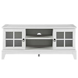 47 Inch Refreshing Coastal TV Stand in White - TV Stands available at Alpine Outlets in Denver