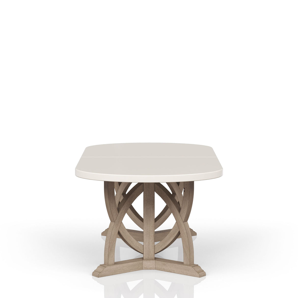 Citrus Heights - Trestle Table - Cement / Sand