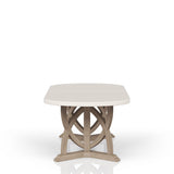 Citrus Heights - Trestle Table - Cement / Sand