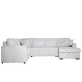 Bliss Sectional Sleeper with Storage Chaise