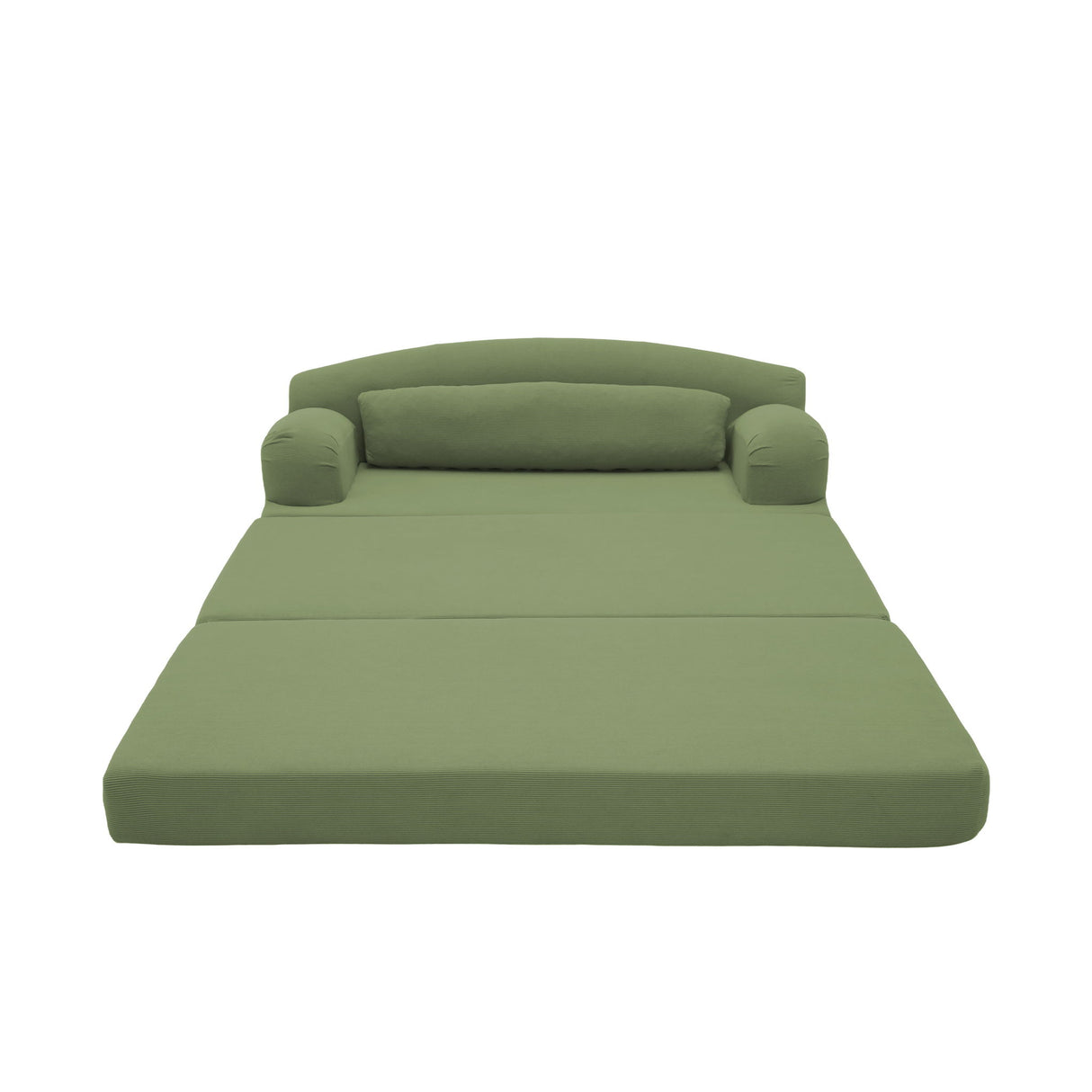 2 Seater Sofa Bed, Compact Foldable Floor Couch