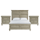 Whit-Ash - Panel Bedroom Set