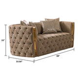 Naomi - Button Tufted Loveseat