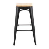 Oregon - Contemporary Barstool (Set of 2)
