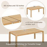 Extendable Dining Table Set With 4 Upholstered Chairs And 1 Bench