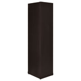 6 Tier Corner Bookcase - Cappuccino